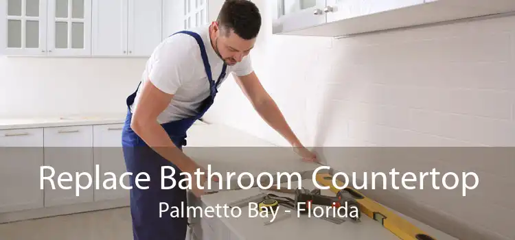 Replace Bathroom Countertop Palmetto Bay - Florida