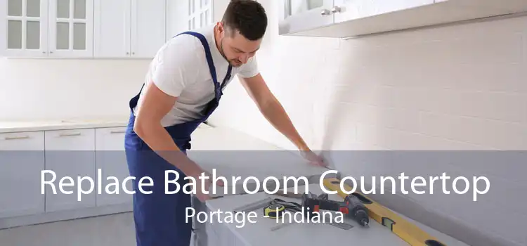 Replace Bathroom Countertop Portage - Indiana