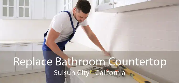 Replace Bathroom Countertop Suisun City - California