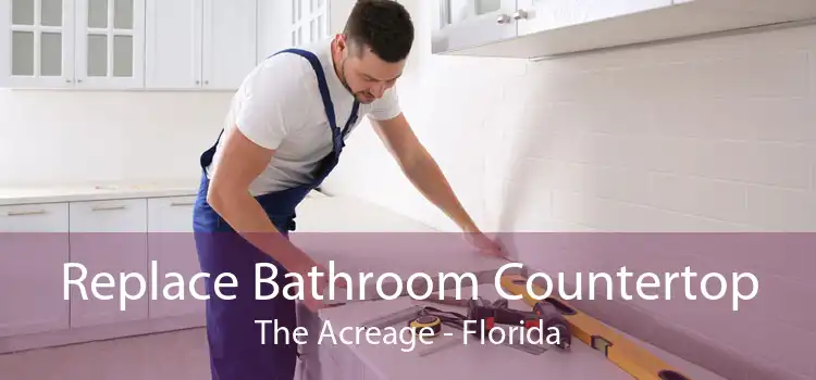 Replace Bathroom Countertop The Acreage - Florida