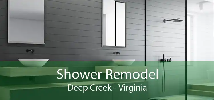 Shower Remodel Deep Creek - Virginia