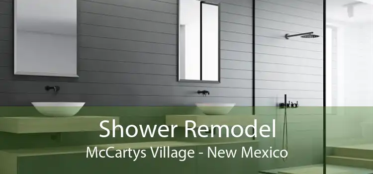 Shower Remodel McCartys Village - New Mexico